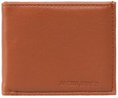 Jack&Jones Malá pánska peňaženka Jaczack Wallet 12213118 Hnedá