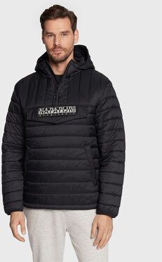 Napapijri Bunda anorak A-Morgex NP0A4GJJ Čierna Regular Fit