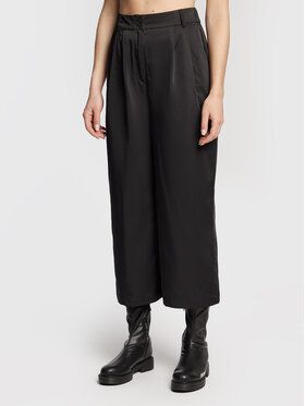 Edited Culottes nohavice Janne EDT6138002000002 Čierna Relaxed Fit