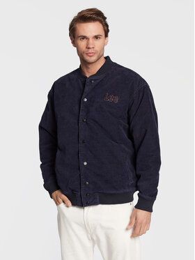 Lee Bundy bomber Varsity L89PDNPM Tmavomodrá Regular Fit