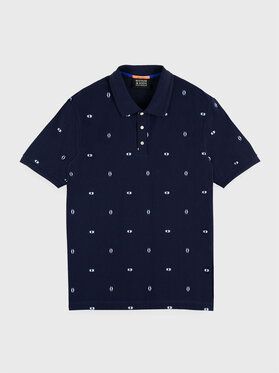 Scotch & Soda Polokošeľa 167374 Tmavomodrá Regular Fit