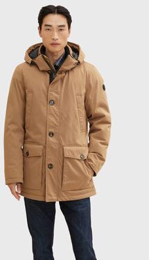 Tom Tailor Parka 1032495 Hnedá Regular Fit