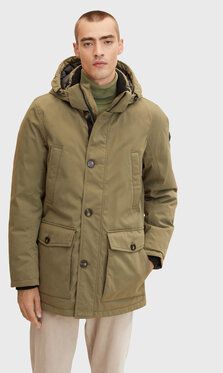 Tom Tailor Parka 1032495 Zelená Regular Fit