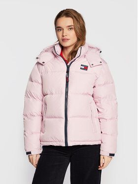 Tommy Jeans Vatovaná bunda Alaska DW0DW14661 Ružová Regular Fit