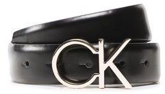 Calvin Klein Dámsky opasok Re-Lock Ck Logo Belt 30mm K60K610157 Čierna