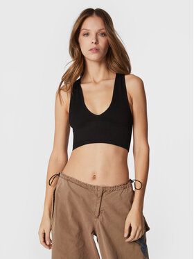 BDG Urban Outfitters Top 74196072 Čierna Slim Fit