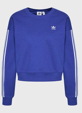 adidas Mikina IB7397 Modrá Regular Fit