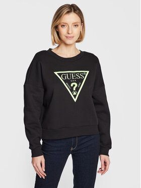 Guess Mikina Ane W3RQ04 K9Z21 Čierna Regular Fit