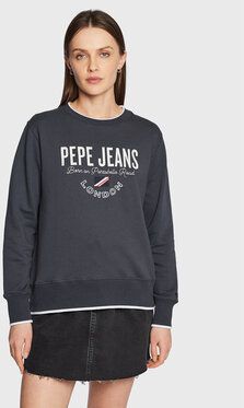 Pepe Jeans Mikina Charline PL581245 Tmavomodrá Regular Fit