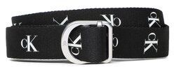 Calvin Klein Jeans Dámsky opasok D-Ring Slider Webbing Belt 30 Mm K60K610359 Čierna