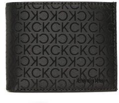 Calvin Klein Veľká pánska peňaženka Daily Tech Bifold 5Cc W/Mag Coin K50K510197 Čierna
