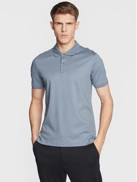 Calvin Klein Polokošeľa Smooth K10K110635 Modrá Slim Fit