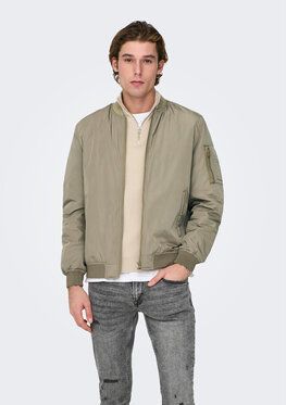 Only & Sons Bundy bomber Joshua 22023287 Béžová Regular Fit