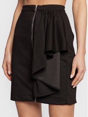 Guess Mini sukňa W3RD15 KB7K2 Čierna Regular Fit