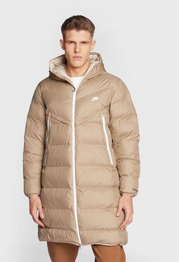 Nike Vatovaná bunda Sportswear Windrunner DR9609 Béžová Regular Fit