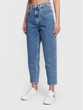 Tommy Jeans Džínsy Mom Jean DW0DW14785 Modrá Relaxed Fit