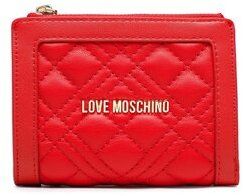 LOVE MOSCHINO Malá dámska peňaženka JC5606PP1GLA0500 Červená