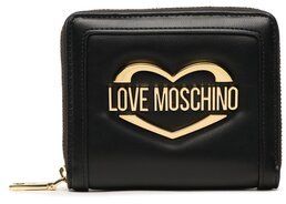 LOVE MOSCHINO Veľká dámska peňaženka JC5623PP1GLD100A Čierna