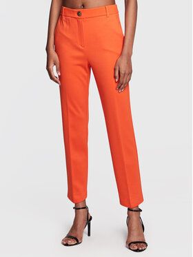 Marella Chino nohavice Altea 2337810134 Oranžová Slim Fit