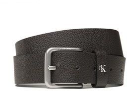 Calvin Klein Jeans Pánsky opasok Round Classic Belt 35mm K50K510156 Hnedá