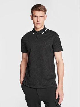 Armani Exchange Polokošeľa 3RZFAQ ZJ9TZ 8271 Čierna Regular Fit