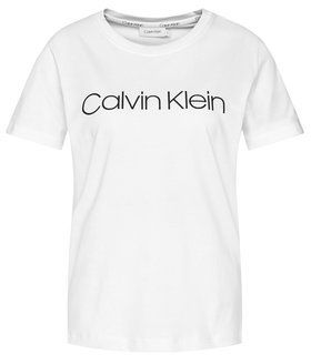 Calvin Klein Tričko Core Logo K20K202142 Biela Regular Fit