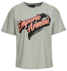 Emporio Armani Tričko 6G2T6A 2JQAZ 0616 Sivá Regular Fit