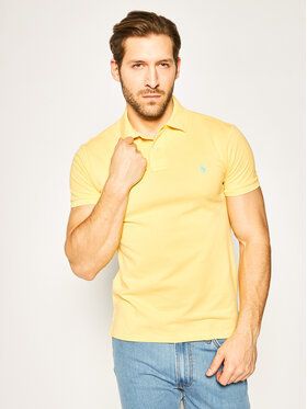 Polo Ralph Lauren Polokošeľa Core Replen 710795080 Žltá Slim Fit