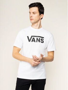 Vans Tričko Classic VN000GGGYB21 Biela Classic Fit