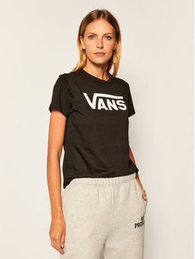 Vans Tričko Flying V Crew Tee VN0A3UP4 Čierna Regular Fit