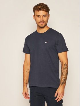 Tommy Jeans Tričko Classic DM0DM09598 Tmavomodrá Regular Fit