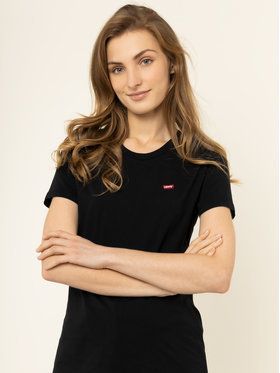 Levi's® Tričko Perfect Tee 39185-0008 Čierna Regular Fit