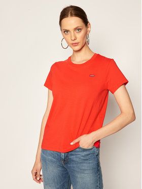 Levi's® Tričko The Perfect Tee 39185-0100 Červená Regular Fit