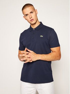 Lacoste Polokošeľa YH4801 Tmavomodrá Slim Fit