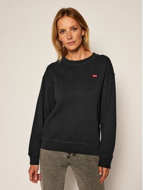 Levi's® Mikina Standard Crewneck 24688-0006 Čierna Relaxed Fit