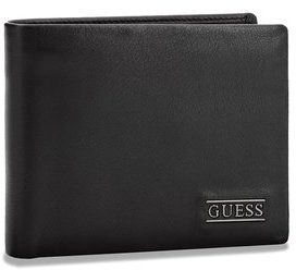 Guess Veľká pánska peňaženka SM2509 LEA20 Čierna