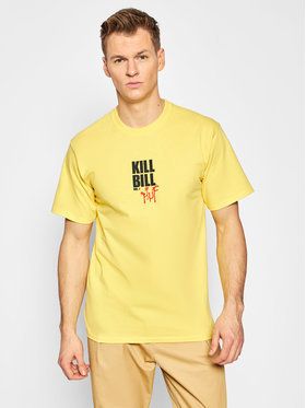 HUF Tričko KILL BILL Versus TS01538 Žltá Regular Fit