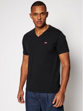 Levi's® Tričko Original Housemark Tee 85641-0001 Čierna Standard Fit