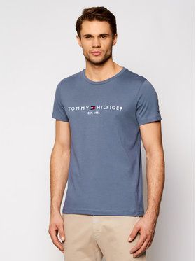 Tommy Hilfiger Tričko Logo Tee MW0MW11797 Tmavomodrá Regular Fit