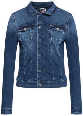 Tommy Jeans Džínsová bunda Vivianne DW0DW09219 Modrá Slim Fit