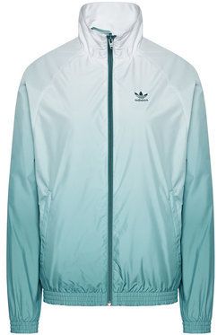 adidas Prechodná bunda adicolor 3D Trefoil GN2813 Zelená Regular Fit