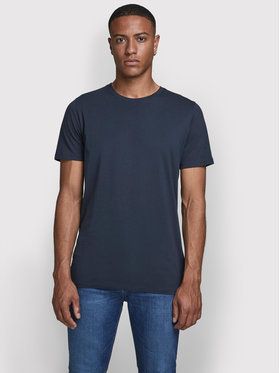 Jack&Jones Tričko Orrganic Basic 12156101 Tmavomodrá Slim Fit