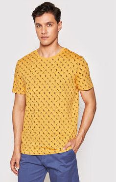 Jack&Jones Tričko Ole 12184641 Žltá Regular Fit