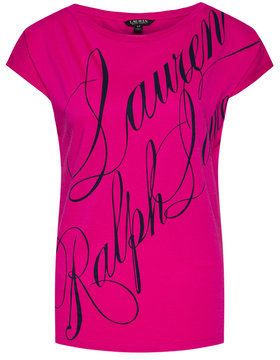 Lauren Ralph Lauren Tričko 200831705001 Ružová Regular Fit
