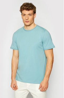 Jack&Jones PREMIUM Tričko Blalucas 12184760 Modrá Regular Fit