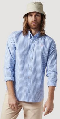 Košeľa La Martina Man Shirt L/S Striped Poplin Regular Fit