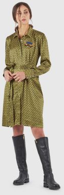 Šaty La Martina Woman Dress L/S Diamond Print