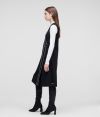 Šaty Karl Lagerfeld Wrap Dress W/ Contrast Piping galéria