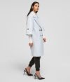 Kabát Karl Lagerfeld Cotton Twill Db Coat galéria