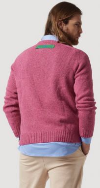 Sveter La Martina Man Tricot Crew Neck Shetland Wool Sweater galéria